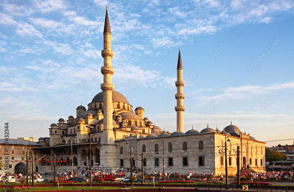 Yeni Cami mosque in Istanbul, Turkey