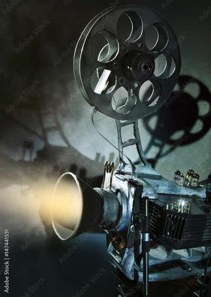 Naklejka premium Old cinema