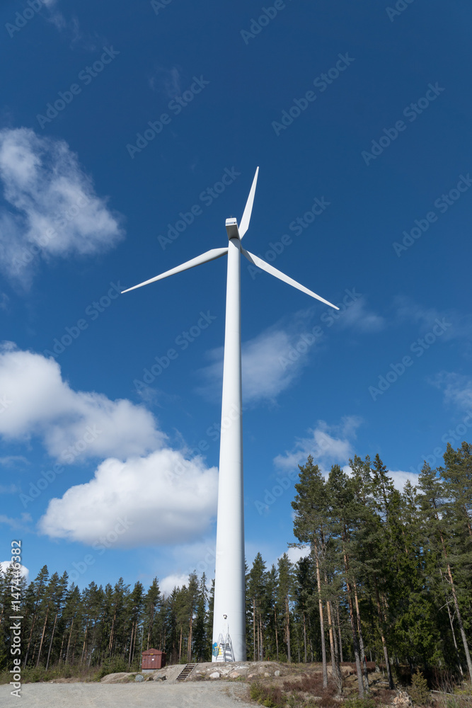 Fototapeta premium Wind power station