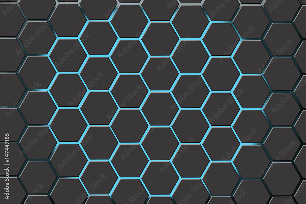 black and blue polygon black and blue polygon
