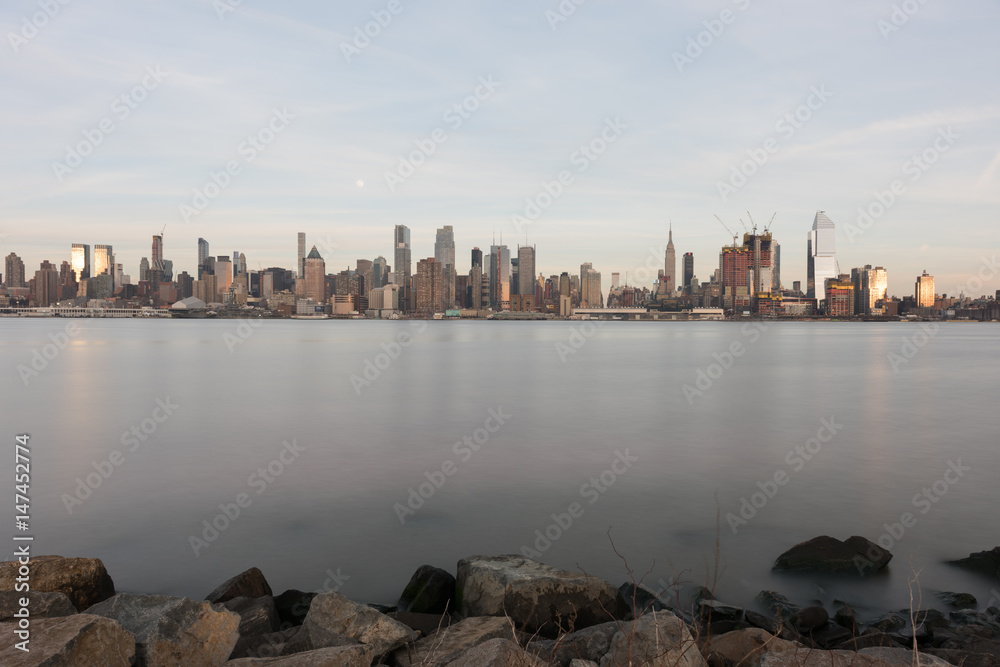 Fototapeta premium Panoramę Nowego Jorku