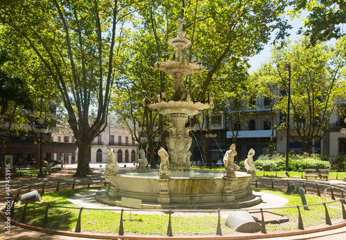 Fountain at cathedral square