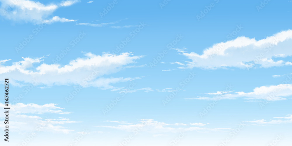 Obraz premium イラスト 空6
