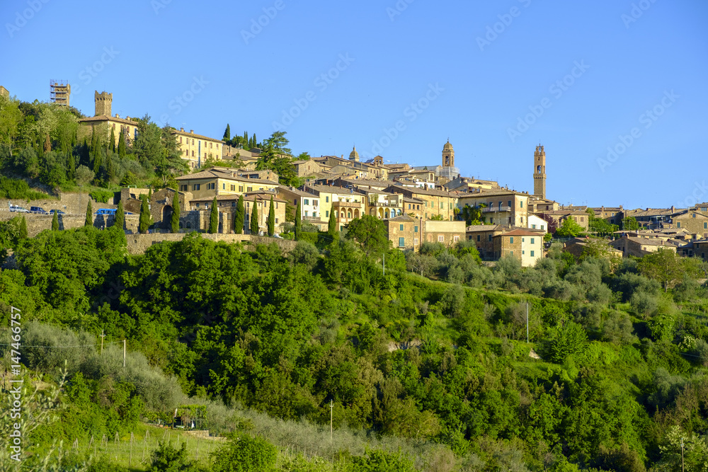 Montalcino is  famous for its production of high quality wines