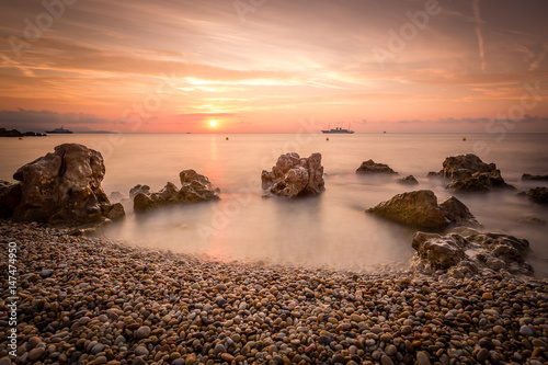 Lever du soleil à Antibes 6