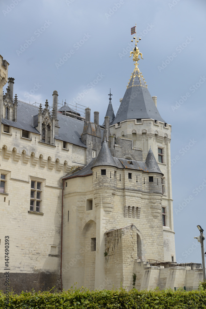 Schloss in Samur an der Loire