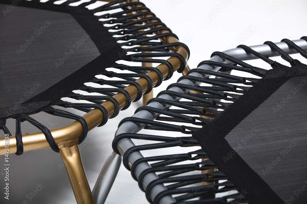 Naklejka premium Trampolina do ćwiczeń fitness