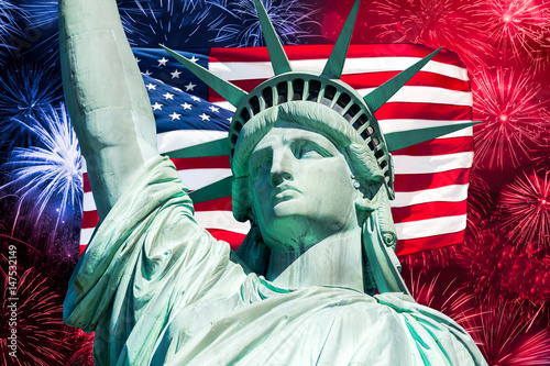 Amerikanischer Unabhängigkeitstag am 4. Juli in New York City, USA © eyetronic