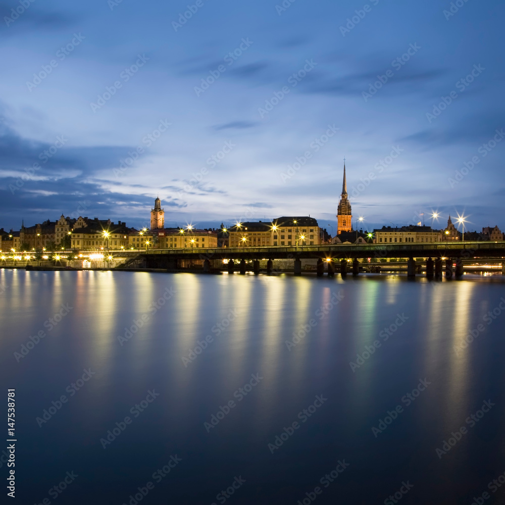 Gamla Stan at night Gamla Stan at night