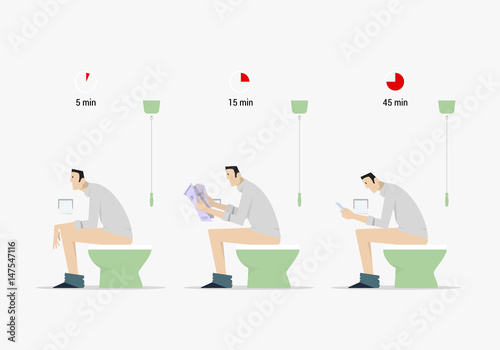 Poop time comparison.