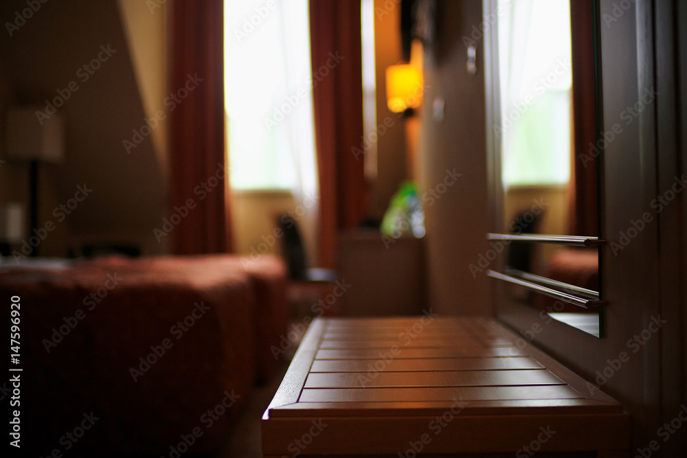 Fototapeta premium Tables in the interior of a cafe