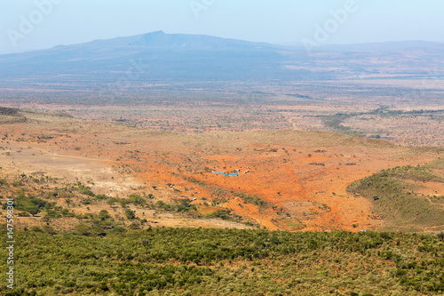 Rift Valley landscape view