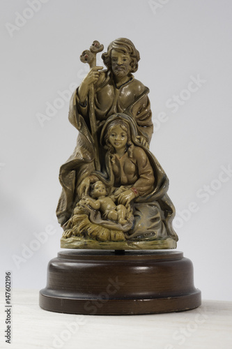 Infant Jesus of Prague with clipping path
