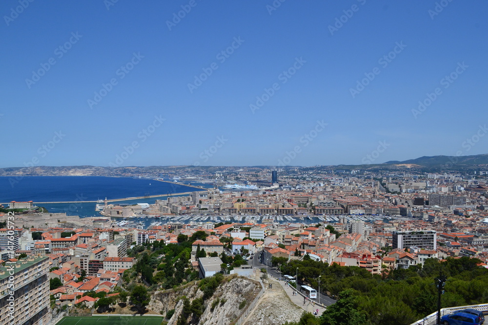 Vue sur le Vieux-Port, Marseille