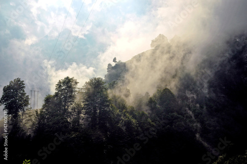 Nebel im Valle Onsernone, Tessin © h.m fotografie