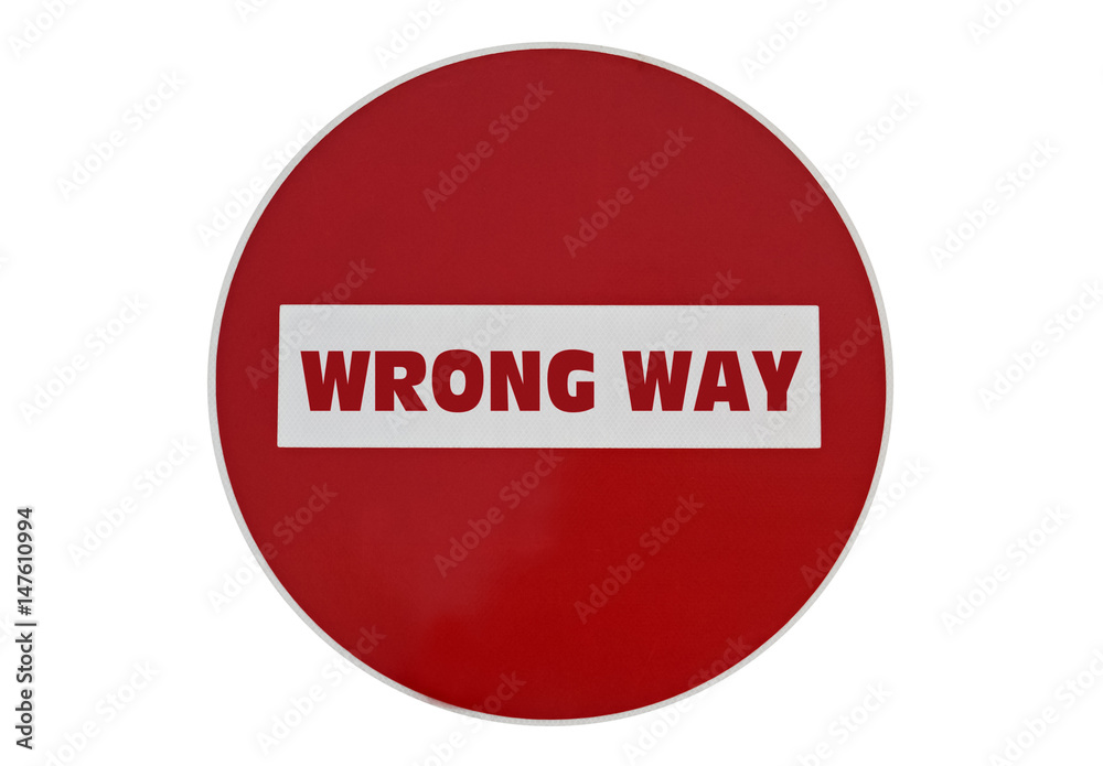 Text Wrong Way Text Wrong Way