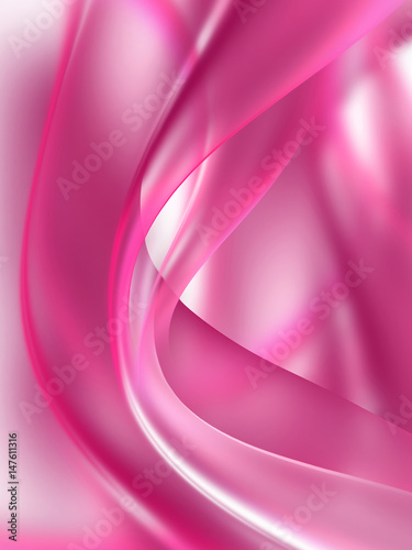 flowing pink lines