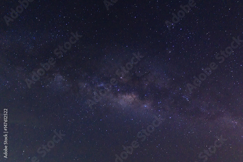 Milky way galaxy with stars and space dust in the universe © namning