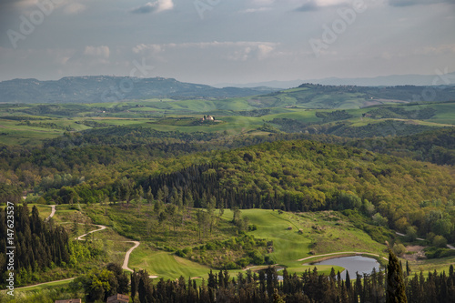 Golf Course, Castelfalfi, Tuscany