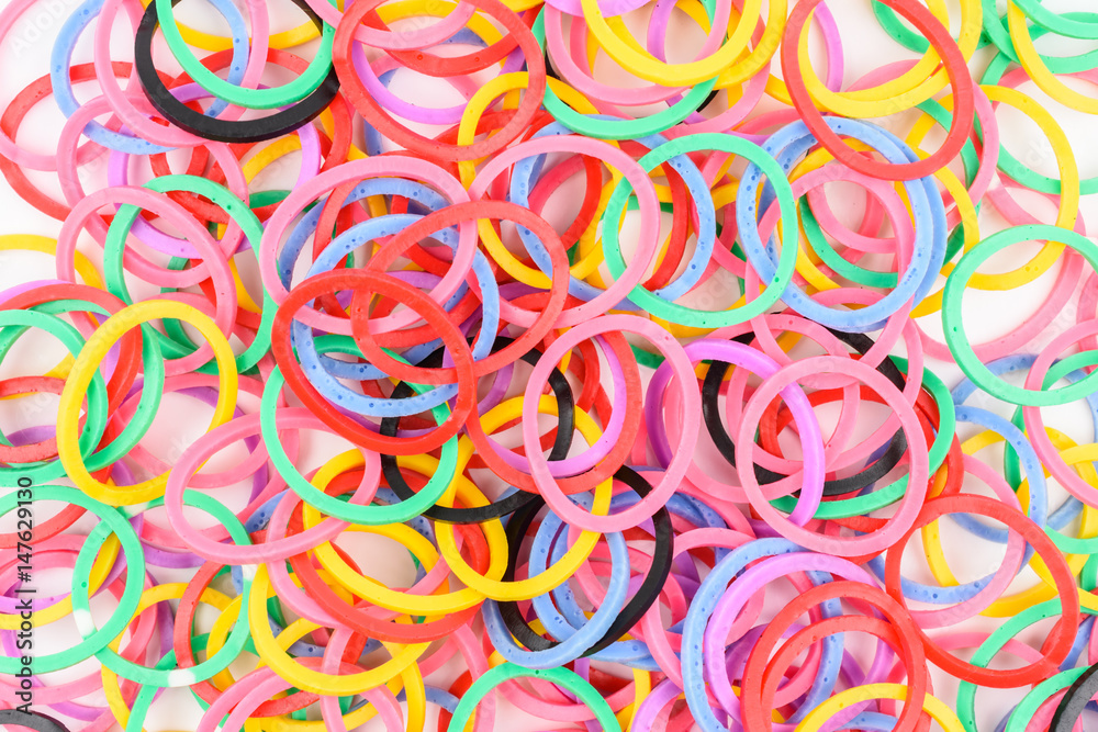 colorful plastic band