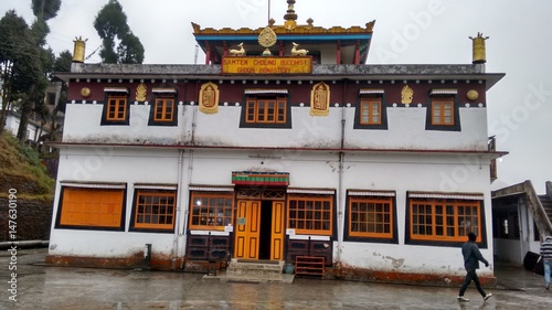 A monastery in Darjeeling, West Bengal, India photo