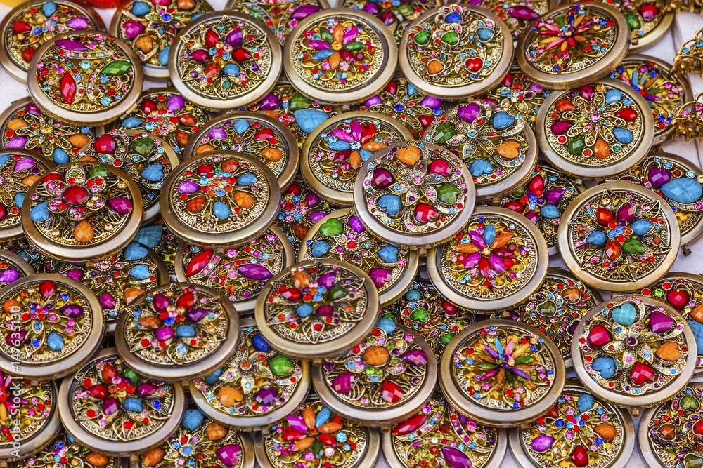Colorful Mexican Souvenir Jewerly Guanajuato Mexico