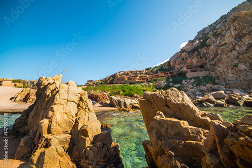 Colorful coast in Sardinia