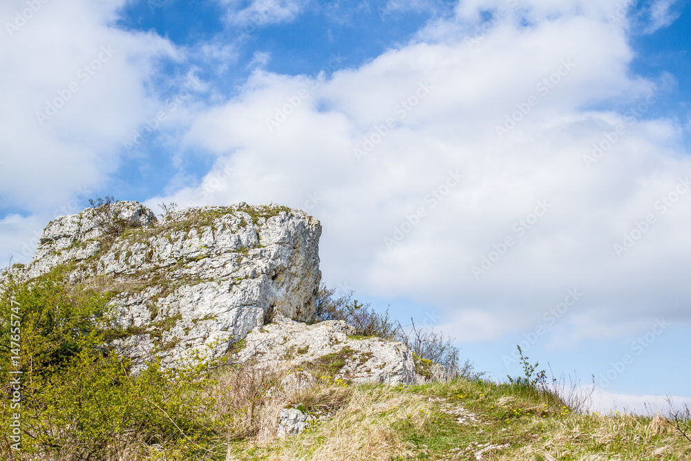 Rocks in Ojcowski National Park Rocks in Ojcowski National Park