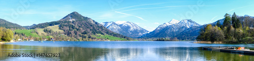 Obraz na plátne schliersee lake in bavaria
