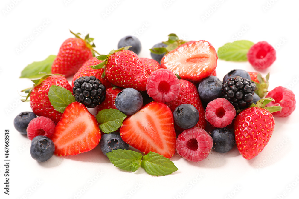 Obraz premium assorted berry fruit