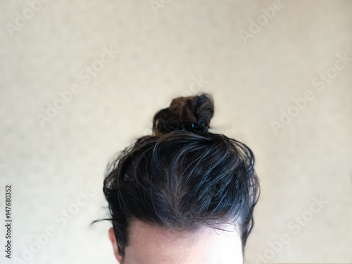 Принти на полотні Female dirty greasy hair