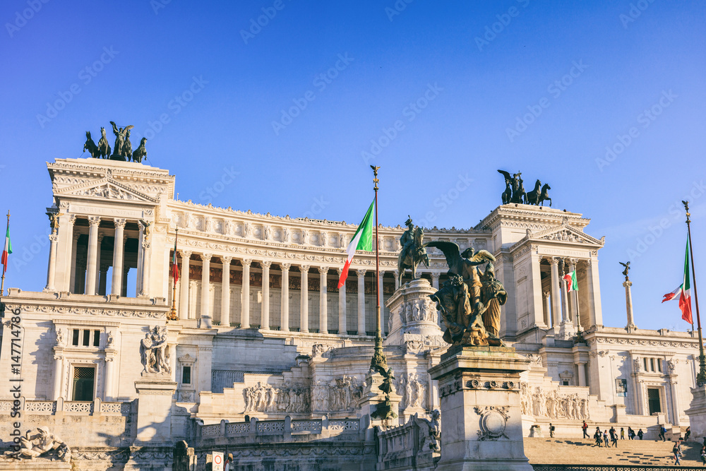 Monument of Victor Emmanuel - Rome, Italy