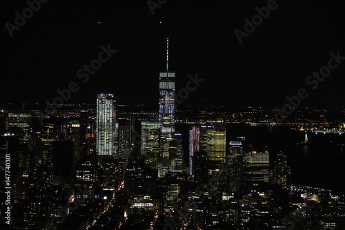 New York skyline at night © Sandra