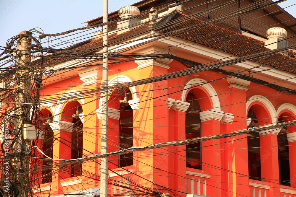 Obraz premium Shop Houses in Siem Reap, Cambodia