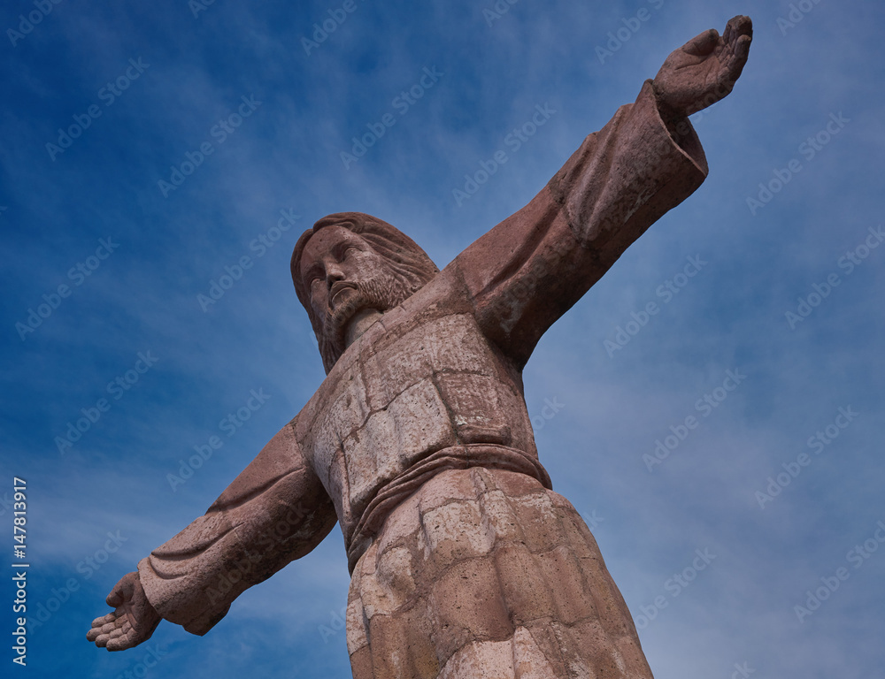 Monumental Christ at Atachi Hills, Taxco, Mexico Monumental Christ at Atachi Hills, Taxco, Mexico