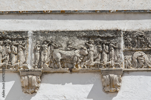 Historical palace. Locorotondo. Puglia. Italy. photo