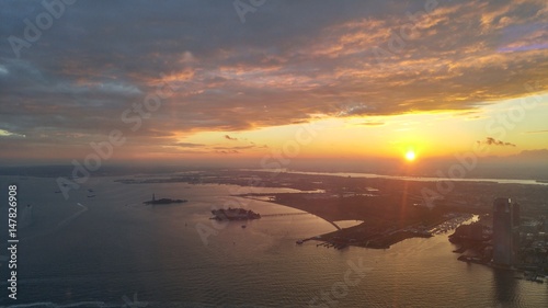 Sunset from World Trade Center