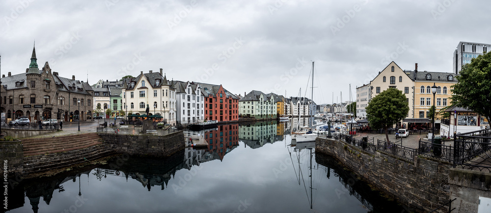 Obraz premium bay with yachts