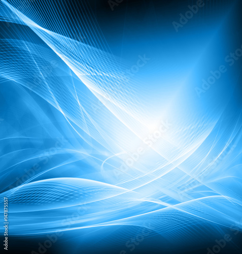 Abstract blue background