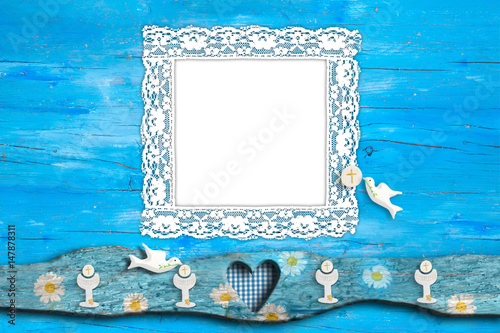 First Holy Communion invitation card