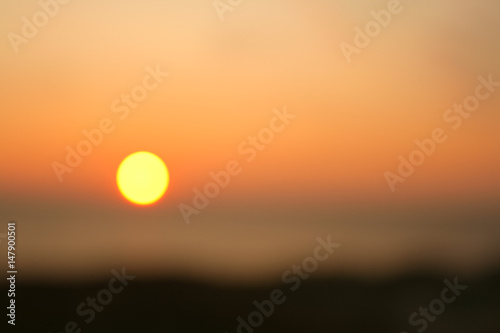 Obraz na płótnie Sunrise w salonie
