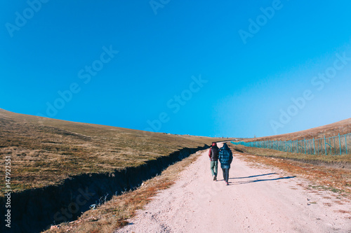 On the way to see Genhe Wetland in in Eergu'Na river ,inner mongolia, on of the best wetland in China