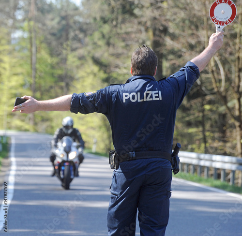 Motorrad - Kontrolle im Odenwaldkreis