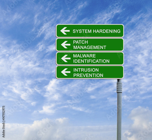Road sign to system hardening