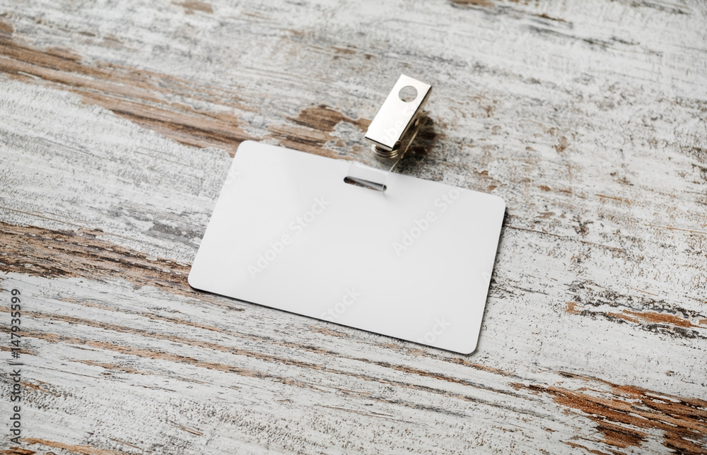 Id Card On Table