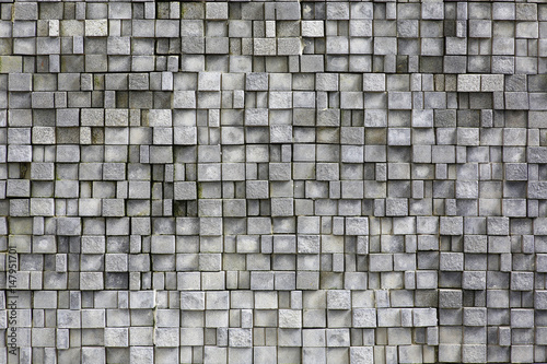 Background of brick wall texture, Retro color. © zilvergolf