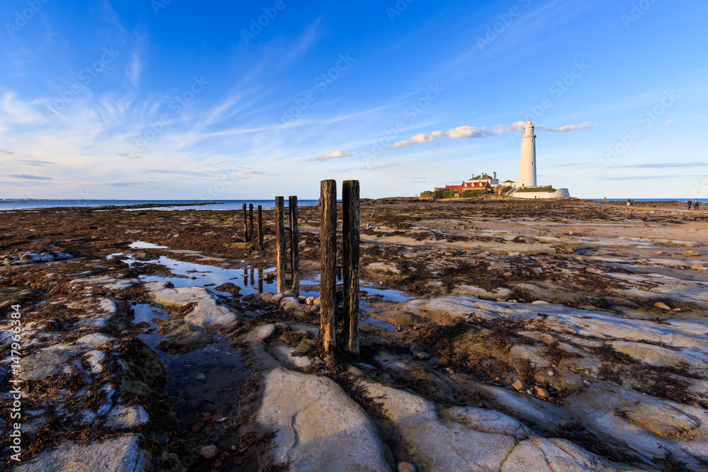 Obraz premium st marys lighthouse