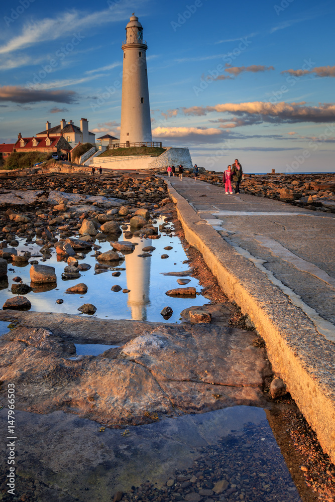 Obraz premium st marys lighthouse