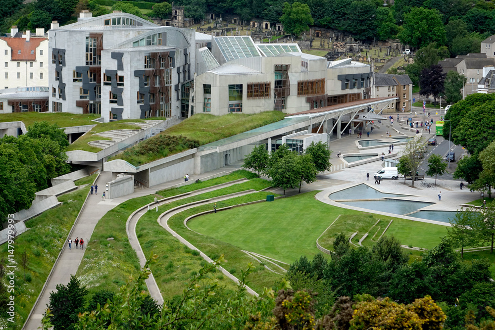 schottisches Parlament Edinburgh