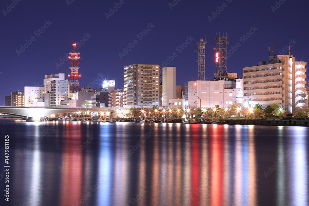 Obraz premium 新潟夜景